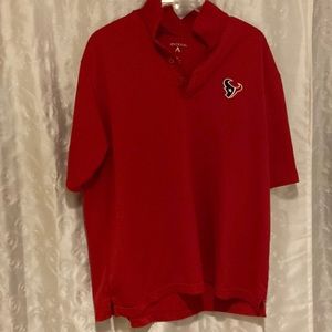 Houston Texans Antigua Polo Shirt Men’s Size Medium 💥
